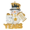 Hallmark 50 Sweet Years Special Edition Ornament -Home Improvement Store 50 Sweet Years Snowman Keepsake Ornament 1799QGO2509 01