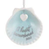 Hallmark A Heart Remembered 2023 Porcelain Ornament -Home Improvement Store A Heart Remembered Seashell Keepsake Ornament 1799QHX3037 01