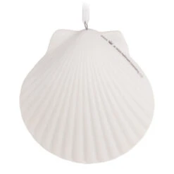 Hallmark A Heart Remembered 2023 Porcelain Ornament -Home Improvement Store A Heart Remembered Seashell Keepsake Ornament 1799QHX3037 06