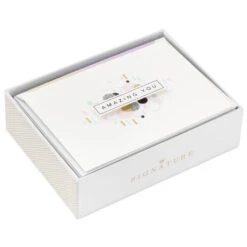 Hallmark Amazing You Boxed Blank Note Cards Multipack, Pack Of 8 -Home Improvement Store Amazing You Boxed Blank Note Cards Multipack 1CNT2201 04