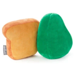 Hallmark Better Together Avocado And Toast Magnetic Plush, 5" -Home Improvement Store Avocado and Toast Magnetic Plush 1KID2091 03