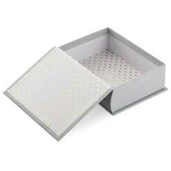 Hallmark Baby's Memories Gray Memory Box -Home Improvement Store Baby Memories Gray Memory Box 1BBY4672 02