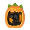 Hallmark Happy Halloween! Ornament -Home Improvement Store Black Cat Pumpkin Diorama Keepsake Ornament 1799QFO5311 01