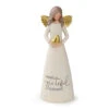 Blossom Bucket Awake Grateful Blessed Angel Figurine, 8" -Home Improvement Store Blossom Bucket Awake Grateful Blessed Figurine 226613064 01