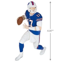 Hallmark NFL Buffalo Bills Josh Allen Football Legends Ornament -Home Improvement Store Buffalo Bills Josh Allen Keepsake Ornament 2299QXR8247 03