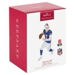 Hallmark NFL Buffalo Bills Josh Allen Football Legends Ornament -Home Improvement Store Buffalo Bills Josh Allen Keepsake Ornament 2299QXR8247 04