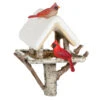 Hallmark Marjolein's Garden Winter Cardinals Ornament -Home Improvement Store Cardinals Birdfeeder Keepsake Ornament 1899QXR8099 01