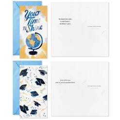 Hallmark Festive Grad Wishes Graduation Cards Assortment, Pack Of 36 -Home Improvement Store Casual Painted Money Holder Graduation Cards Assortment 5GEY2015 03