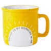 Hallmark Coffee Is My Morning Wine Mug, 15 Oz. -Home Improvement Store Coffee is My Morning Wine Mug 1SMU1102 01