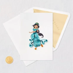Hallmark Disney Princess Jasmine Magical Day Quilled Paper Handmade Card 14 Hallmark Disney Princess Jasmine Magical Day Quilled Paper Handmade Card -Home Improvement Store Disney Jasmine Quilled Paper Handmade Card for Her 1299LAD2857 05