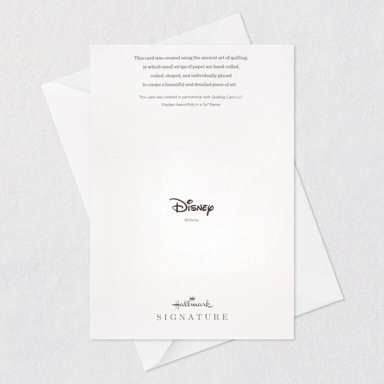 Hallmark Disney Princess Jasmine Magical Day Quilled Paper Handmade Card 9 Hallmark Disney Princess Jasmine Magical Day Quilled Paper Handmade Card - Image 7