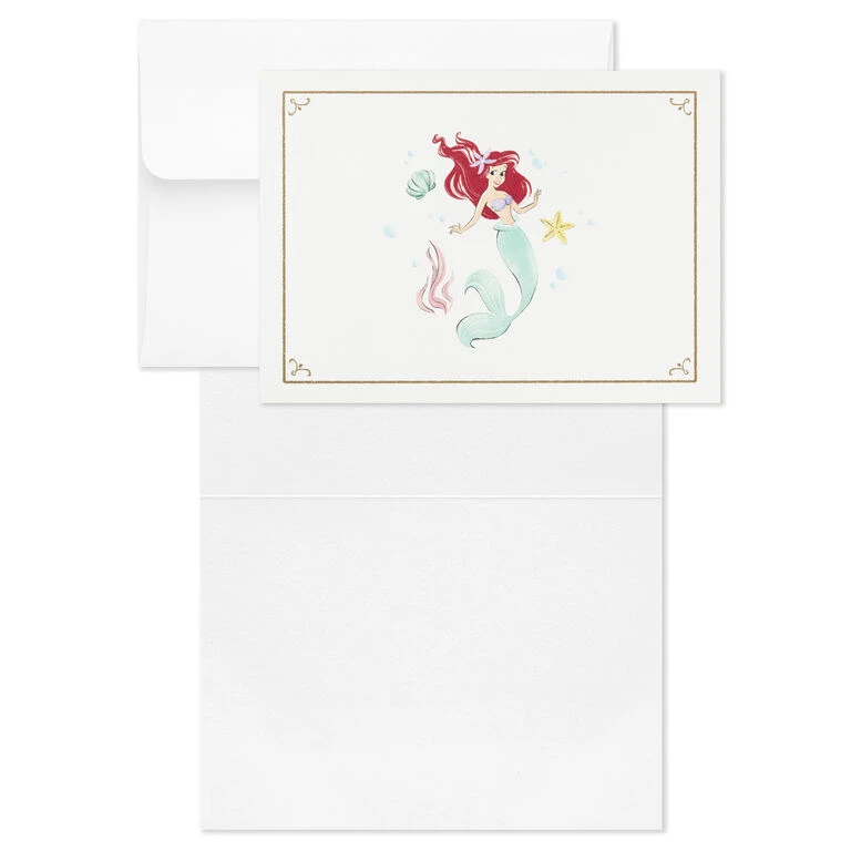 Hallmark Disney Princess Assorted Boxed Blank Note Cards Multipack, Pack Of 24 4 Hallmark Disney Princess Assorted Boxed Blank Note Cards Multipack, Pack Of 24 - Image 2