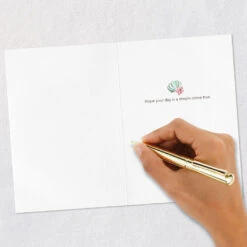 Hallmark Disney The Little Mermaid Ariel Happy Wish Quilled Paper Handmade Card -Home Improvement Store Disney The Little Mermaid Ariel Quilled Paper Card 1299LAD2858 06