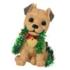 Hallmark Puppy Love Terrier 2023 Ornament -Home Improvement Store Dog With Tinsel Keepsake Ornament 1599QXR8177 01