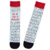 Hallmark Emergency Toilet Paper Funny Crew Socks -Home Improvement Store Emergency Toilet Paper Funny Novelty Crew Socks 1SOX2079 01