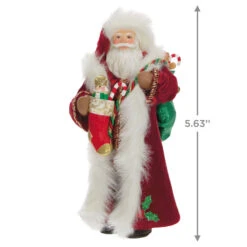 Hallmark Father Christmas Ornament -Home Improvement Store Father Christmas With Toy Bag Keepsake Ornament 2499QXR8137 03