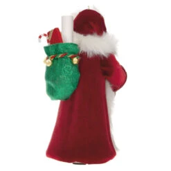 Hallmark Father Christmas Ornament -Home Improvement Store Father Christmas With Toy Bag Keepsake Ornament 2499QXR8137 06