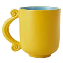 Hallmark Friends Pivot Sculpted Mug, 19 Oz. -Home Improvement Store Friends Bad Day Pivot Yellow Coffee Mug 1PCL1000 02