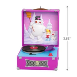 Hallmark Frosty The Snowman™ Look At Frosty Go Ornament With Light And Sound -Home Improvement Store Frosty the Snowman Record Player Keepsake Ornament 2499QXI6279 03