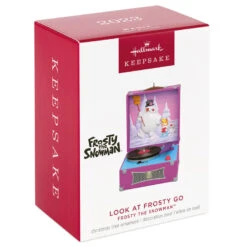 Hallmark Frosty The Snowman™ Look At Frosty Go Ornament With Light And Sound -Home Improvement Store Frosty the Snowman Record Player Keepsake Ornament 2499QXI6279 04