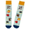 Hallmark Gilmore Girls Life's Short, Talk Fast Crew Socks -Home Improvement Store Gilmore Girls Lifes Short Talk Fast Crew Socks 1PCL1011 01