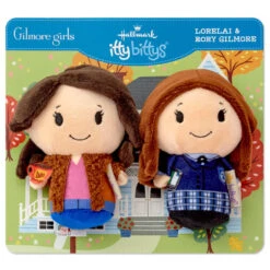 Hallmark Itty Bittys® Gilmore Girls Lorelai And Rory Gilmore Plush, Set Of 2 -Home Improvement Store Gilmore Girls Rory and Lorelai Plush itty bittys 1KDD2138 03