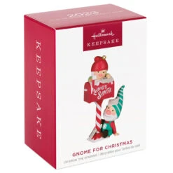 Hallmark Gnome For Christmas Ornament -Home Improvement Store Gnomes Mailing Letter to Santa Keepsake Ornament 1999QXR8109 04