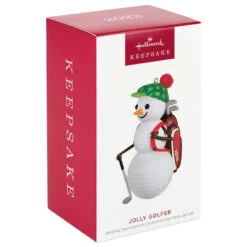 Hallmark Jolly Golfer 2023 Ornament -Home Improvement Store Golf Ball Snowman Keepsake Ornament 1899QGO2939 04