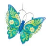 Hallmark Brilliant Butterflies Special Edition Ornament -Home Improvement Store Green and Blue Butterfly Keepsake Ornament 1999QGO2799 01