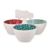 Hallmark Channel Truck Dip Bowl Trio -Home Improvement Store Hallmark Channel 3Bowl Dip Server With Truck Handle 1XKT3527 01