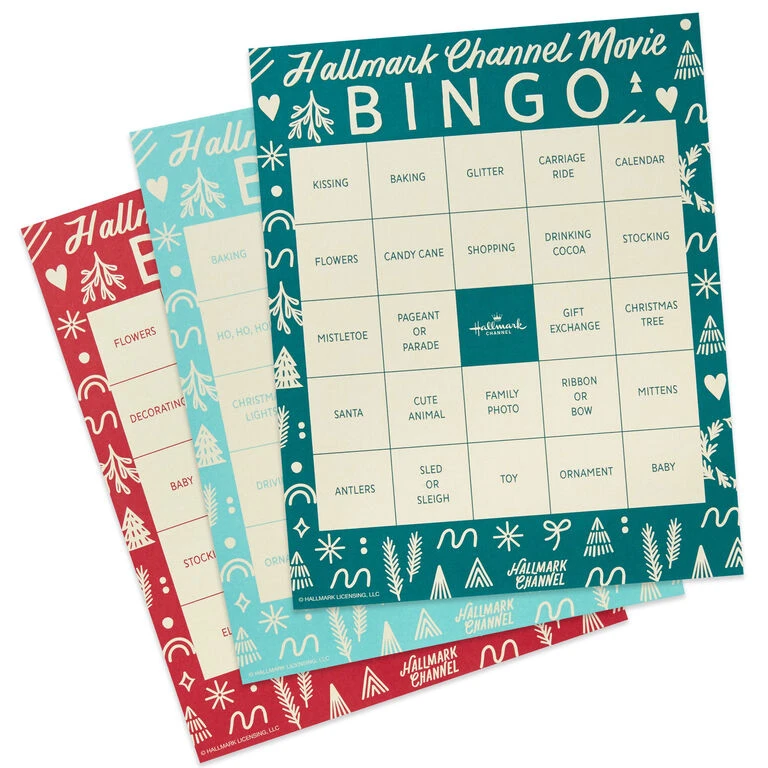 Hallmark Channel Movie Bingo Game Pad 5 Hallmark Channel Movie Bingo Game Pad - Image 3