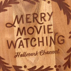 Hallmark Channel Merry Movie Watching Charcuterie Board -Home Improvement Store Hallmark Channel Merry Movie Watching Charcuterie Board 1XKT3510 03