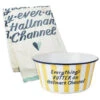 Hallmark Channel Everything's Butter Popcorn Bowl, 50 Oz. -Home Improvement Store Hallmark Channel Popcorn Bowl and Blanket Gift Set 23HMKCHBOWLSPPS 01