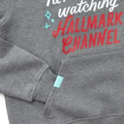 Hallmark Channel Rather Be Watching Sweatshirt Hoodie, X-Large -Home Improvement Store Hallmark Channel Rather Be Watching Sweatshirt Hoodie 1XKT3552 03