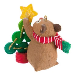 Hallmark Cute As A Button Ornament -Home Improvement Store Hamster With Button Tree Keepsake Ornament 1599QXR8259 06