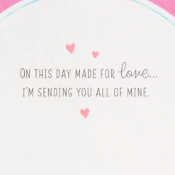 Hallmark All My Love Snow Globe Musical 3D Pop-Up Valentine's Day Card With Motion -Home Improvement Store Hearts Snow Globe 3D PopUp Music Motion Valentines Day Card 1299VAY9986 03