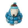 Enesco Jim Shore Peanuts Snoopy Puffer Jacket Mini Figurine, 3.3" -Home Improvement Store Jim Shore Peanuts Snoopy Puffer Coat Mini Figurine 6013049 01