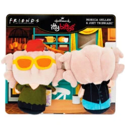 Hallmark Itty Bittys® Friends Joey And Monica Plush, Set Of 2 -Home Improvement Store Joey and Monica Turkey Heads Plush Friends itty bittys 1KDD2071 03