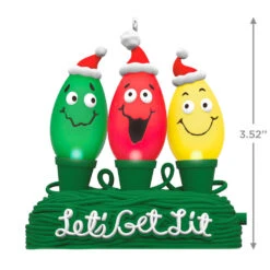 Hallmark Let's Get Lit Ornament With Light -Home Improvement Store Lets Get Lit String Lights Keepsake Ornament 2199QGO2837 03