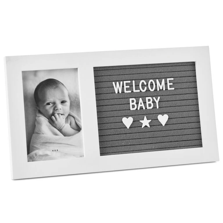 Hallmark Letter Board Announcement Picture Frame, 4x6 3 Hallmark Letter Board Announcement Picture Frame, 4x6