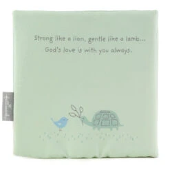 Hallmark The Lion And The Lamb: A Touch & Feel Book About God's Love Cloth Book -Home Improvement Store Lion and Lamb Touch Feel Soft Plush Cloth Book 1BBY4854 02