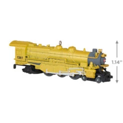Hallmark Lionel® Trains Yellow 1361 Pennsylvania K4 Steam Locomotive Metal Ornament -Home Improvement Store Lionel Trains Engine Keepsake Ornament 2199QXE3267 03