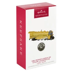 Hallmark Lionel® Trains Yellow 1361 Pennsylvania K4 Steam Locomotive Metal Ornament -Home Improvement Store Lionel Trains Engine Keepsake Ornament 2199QXE3267 04