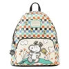 Loungefly Peanuts Snoopy And Woodstock Checkered Mini Backpack -Home Improvement Store Loungefly Peanuts Snoopy Checkered Mini Backpack PNBK0025 01