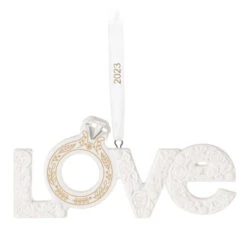 Hallmark We're Engaged! 2023 Porcelain Ornament
