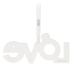 Hallmark We're Engaged! 2023 Porcelain Ornament -Home Improvement Store Love With Engagement Ring Keepsake Ornament 1999QHX3077 06