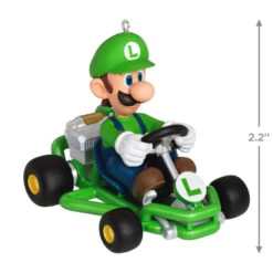 Hallmark Nintendo Mario Kart™ Luigi Ornament -Home Improvement Store Mario Kart Luigi Keepsake Ornament 1899QXI6337 03