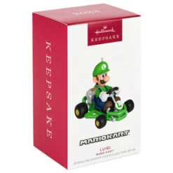 Hallmark Nintendo Mario Kart™ Luigi Ornament -Home Improvement Store Mario Kart Luigi Keepsake Ornament 1899QXI6337 04