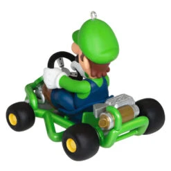 Hallmark Nintendo Mario Kart™ Luigi Ornament -Home Improvement Store Mario Kart Luigi Keepsake Ornament 1899QXI6337 06