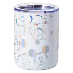 Hallmark Disney 100 Years Of Wonder Mickey And Friends Stainless Steel Coffee Mug, 11 Oz. -Home Improvement Store Mickey and Friends Iridescent Insulated Mug 1DYG2083 02